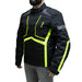 Chaqueta para moto armad gear start up fluo maxdura impermable