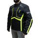 Chaqueta para moto armad gear start up fluo maxdura impermable