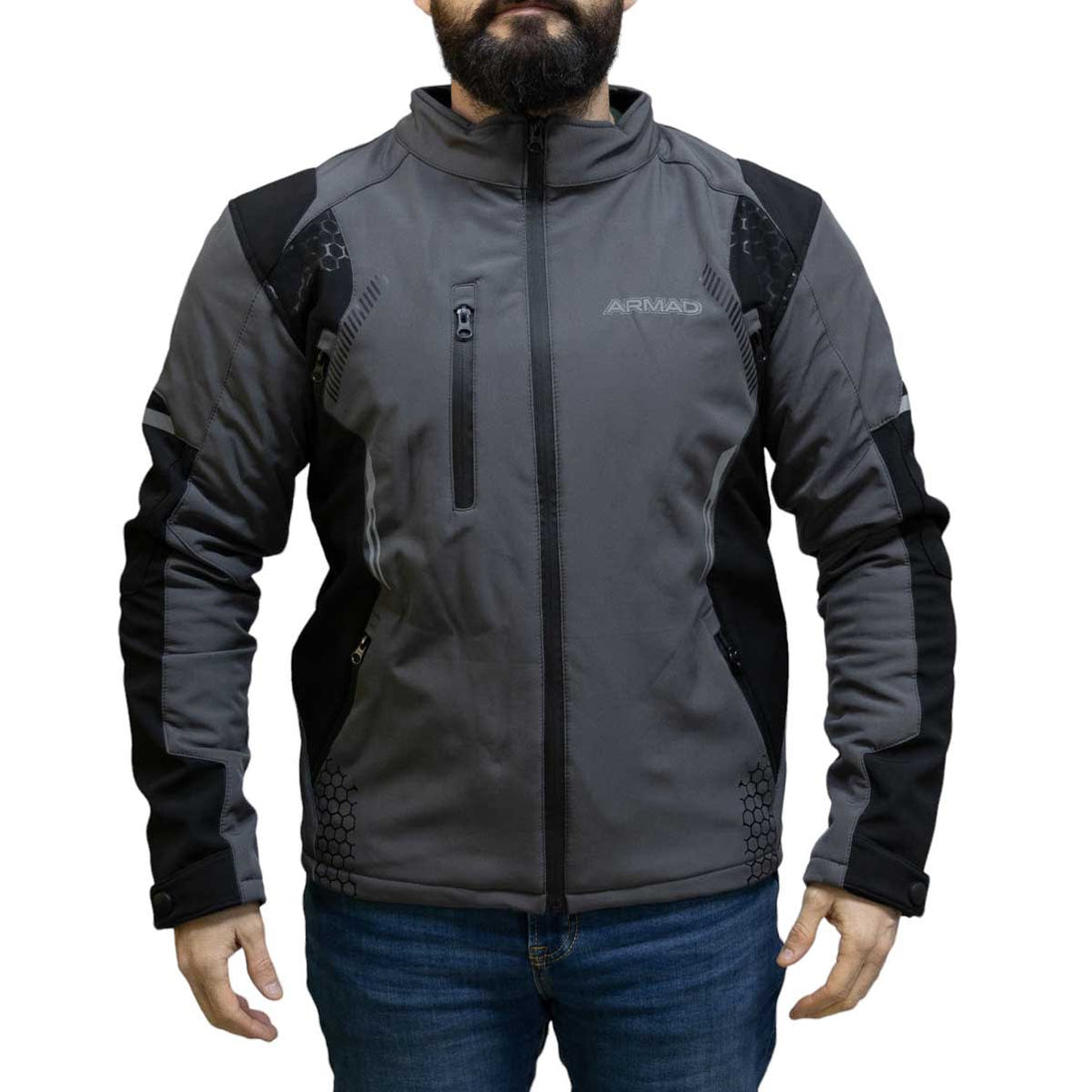 Chaqueta para moto armad gear victor softshell