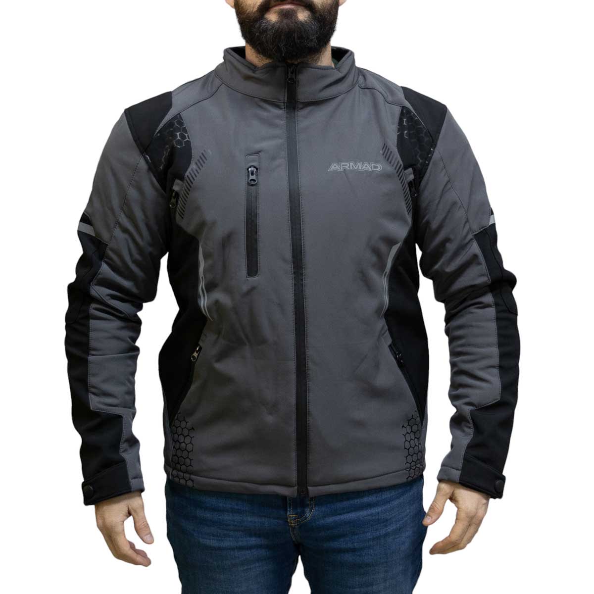 Chaqueta para moto armad gear victor softshell