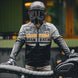 Chaqueta moto duhan d-24657 gr custom