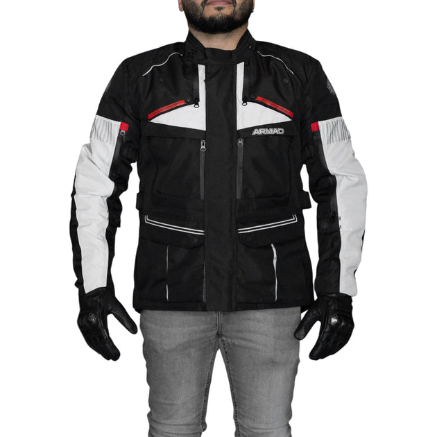 Chaqueta moto armad 2056 larga invierno