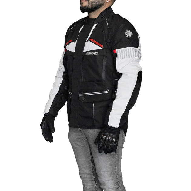 Chaqueta moto armad 2056 larga invierno