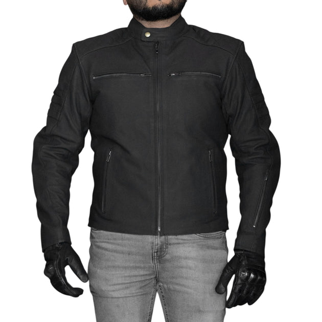 Chaqueta moto armad cuero d-matt ng