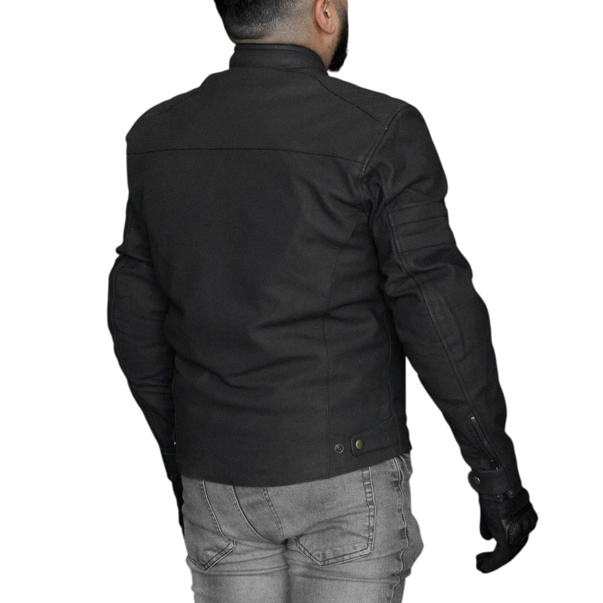 Chaqueta moto armad cuero d-matt ng