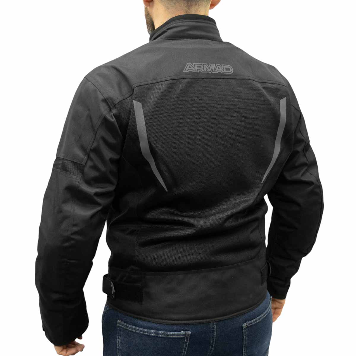 Chaqueta para moto armad gear air-b maxdura verano