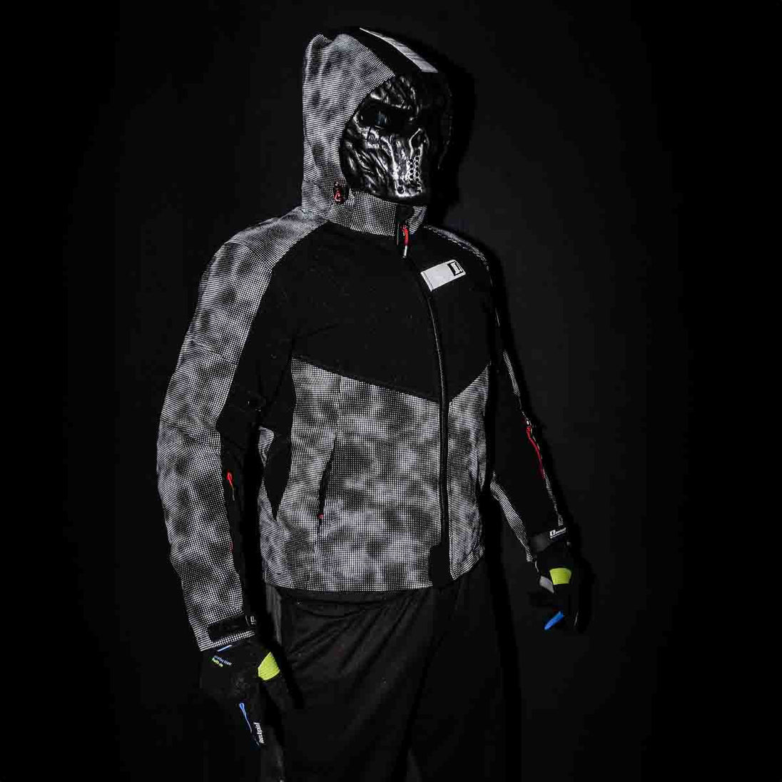 Chaqueta Para Moto Ones Again Sj02 Camo Reflectante 4 Estaciones