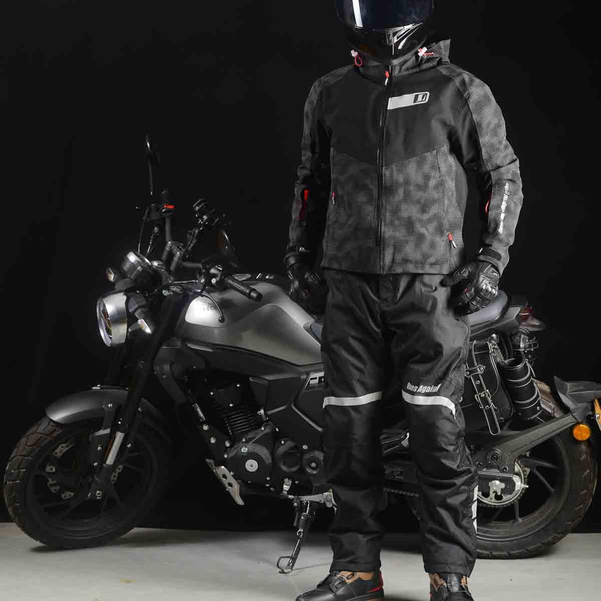 Chaqueta Para Moto Ones Again Sj02 Camo Reflectante 4 Estaciones