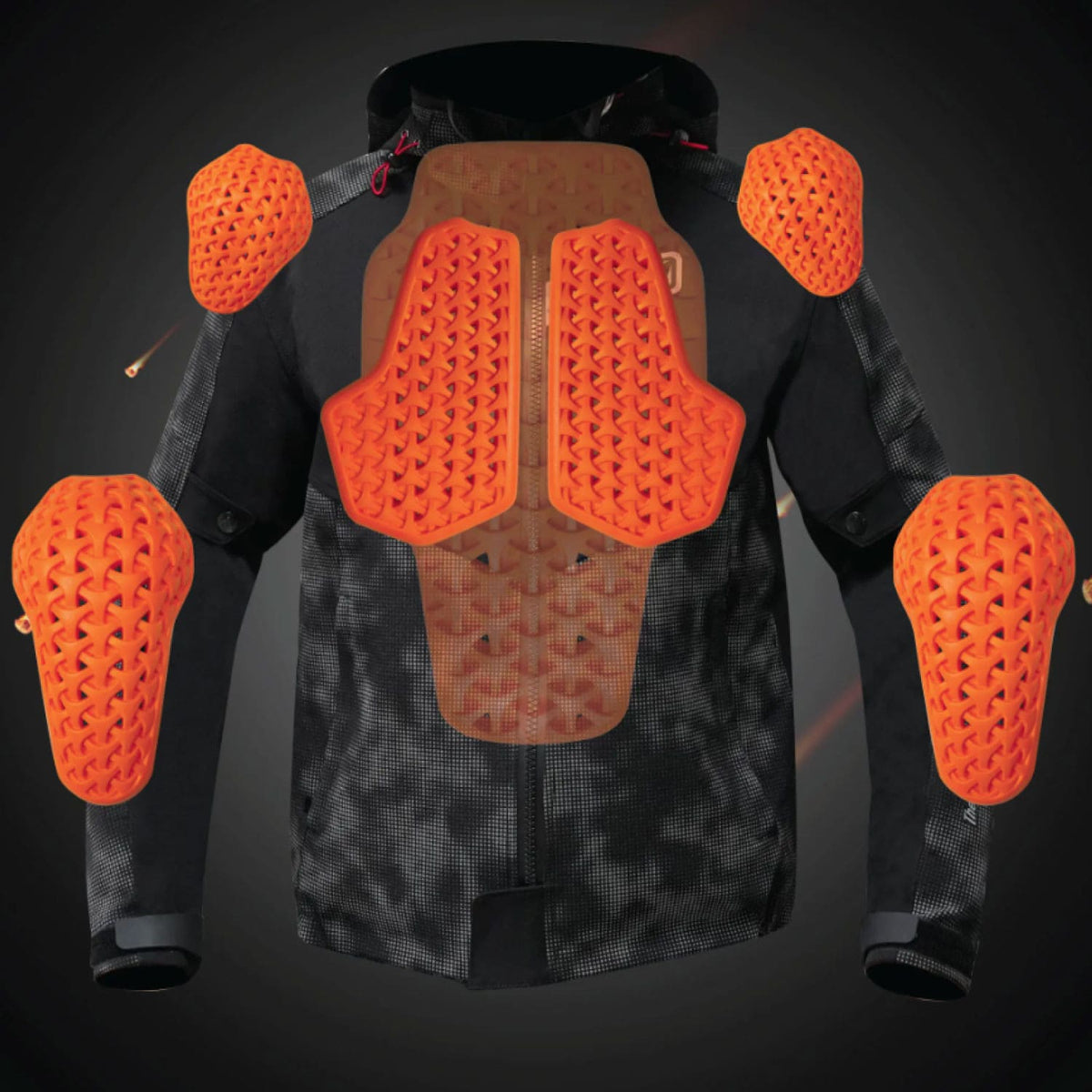 Chaqueta Para Moto Ones Again Sj02 Camo Reflectante 4 Estaciones