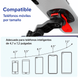 Soporte para celular moto manillar q4422