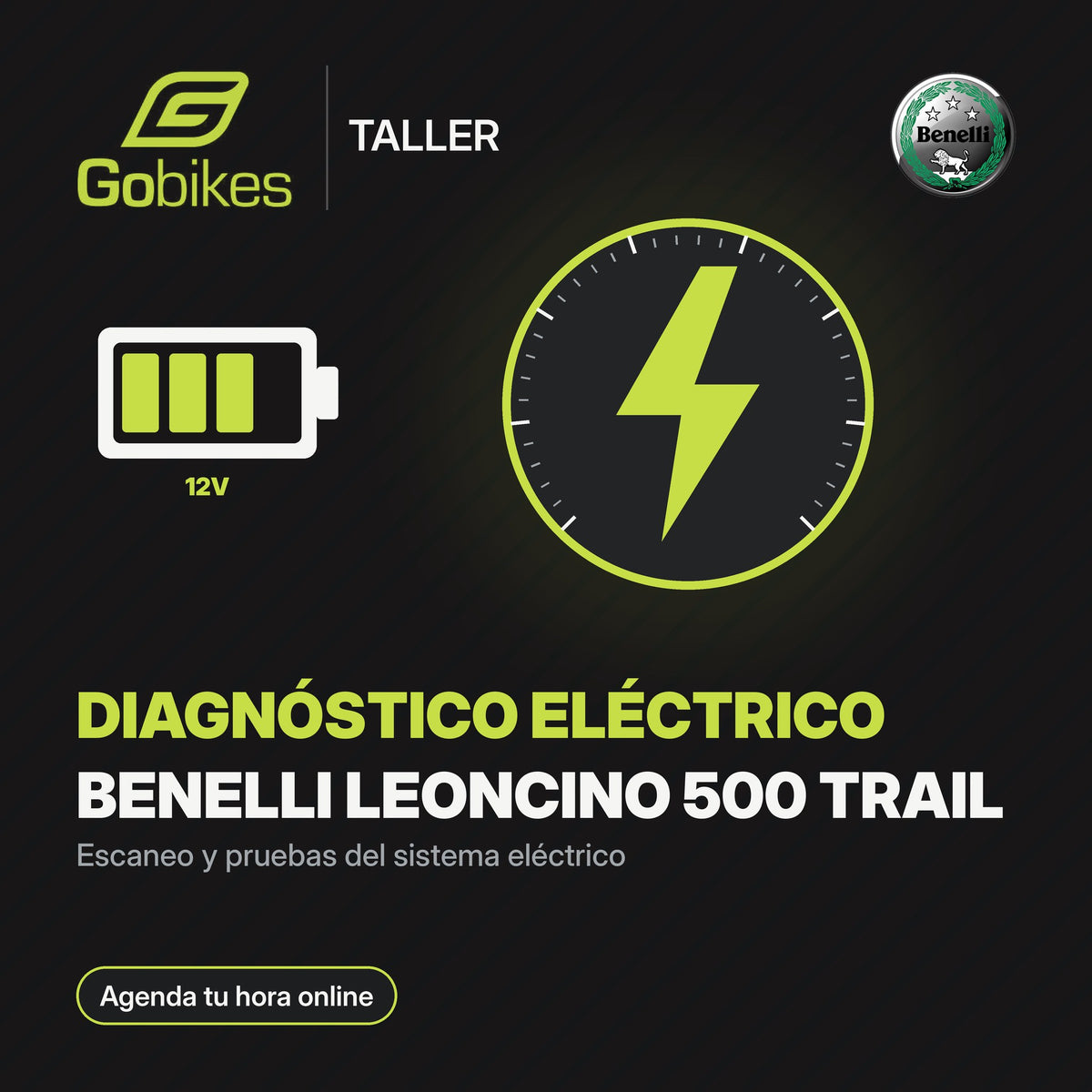 Diagnóstico eléctrico Benelli Leoncino 500 Trail