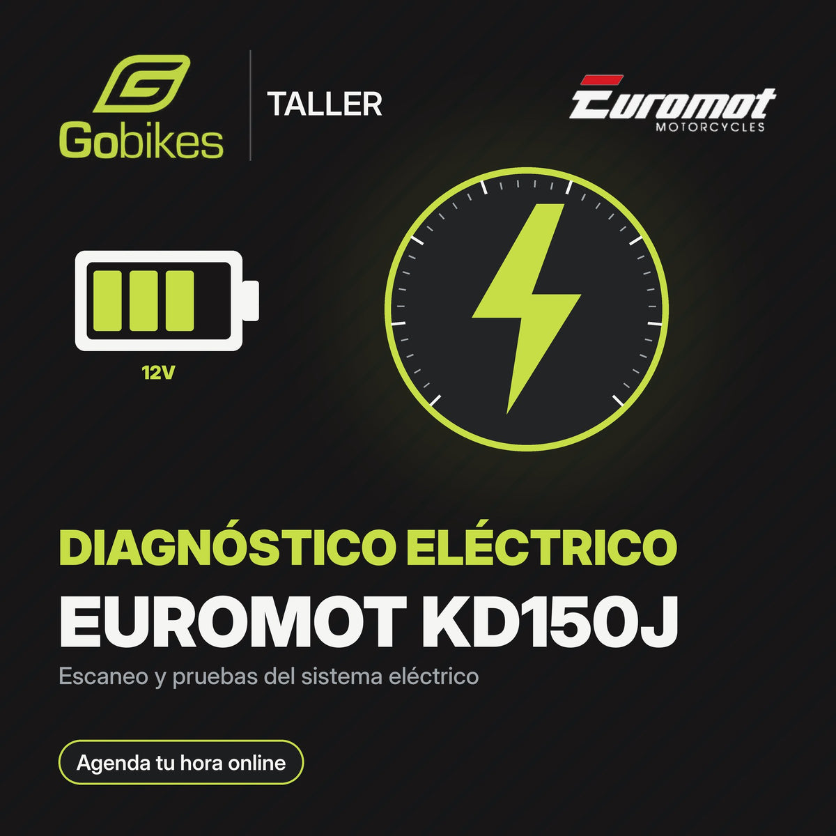 Diagnóstico eléctrico Euromot KD150J