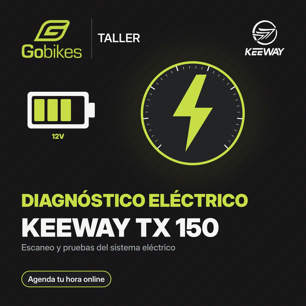 Diagnóstico eléctrico Keeway TX 150
