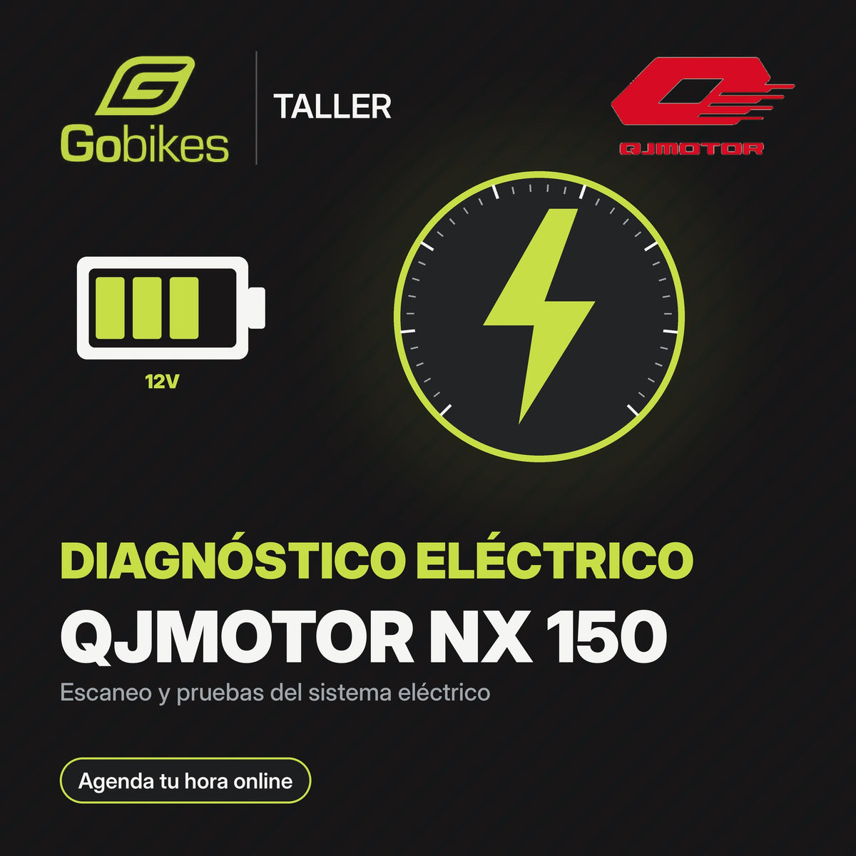 Diagnóstico eléctrico QJMotor NX 150