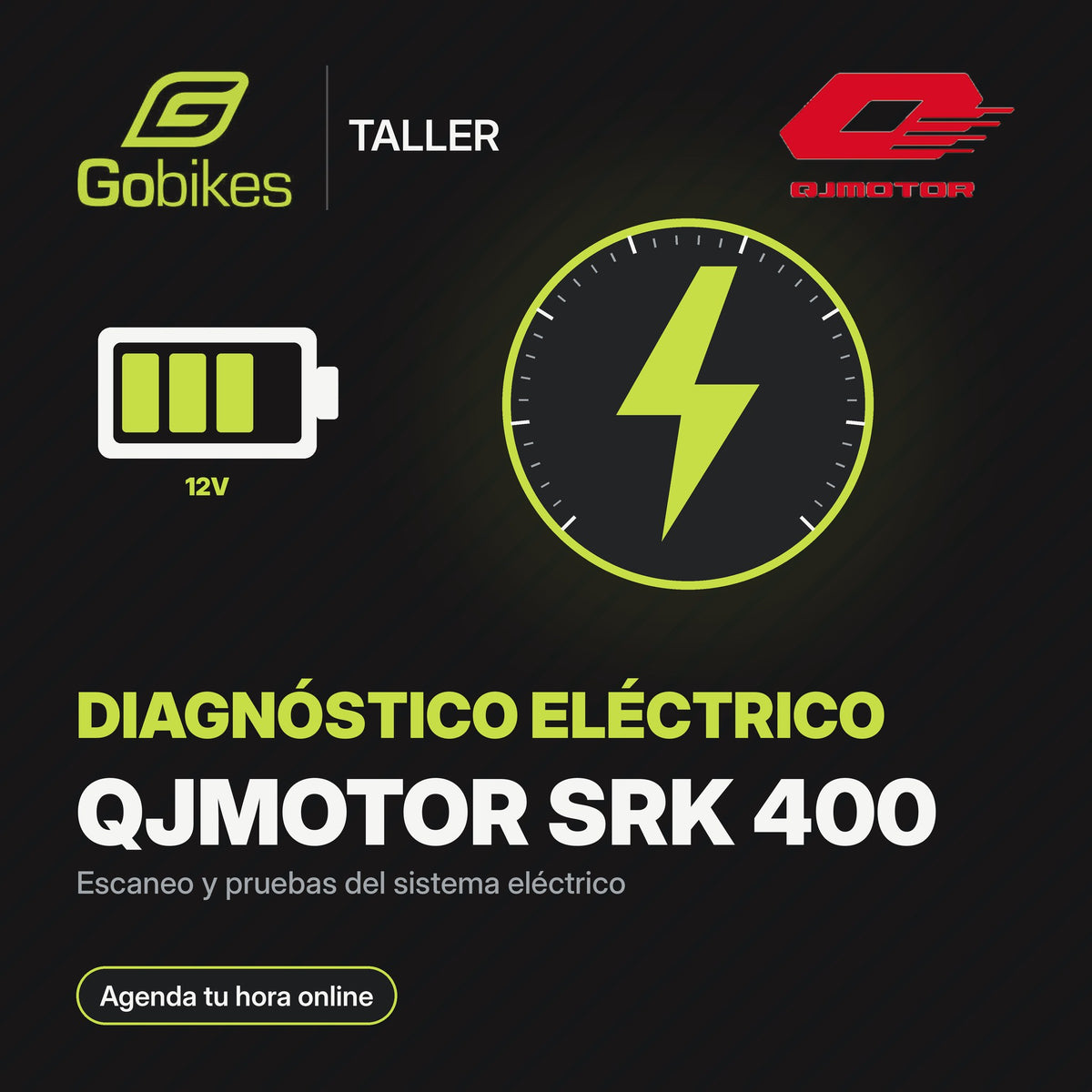 Diagnóstico eléctrico QJMotor SRK 400