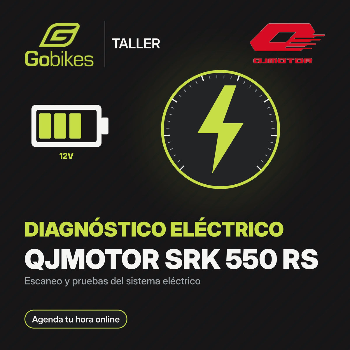 Diagnóstico eléctrico QJMotor SRK 550 RS