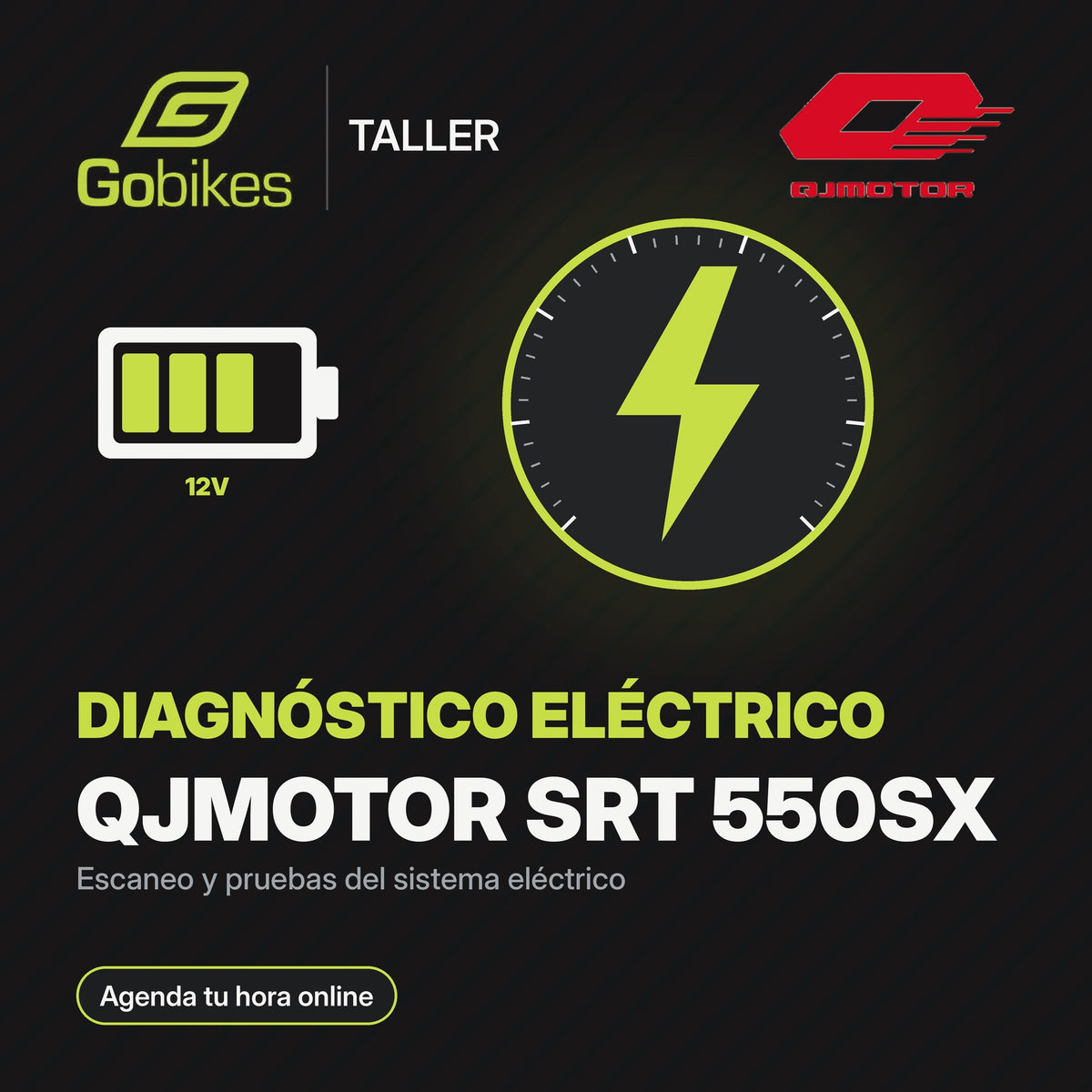 Diagnóstico eléctrico QJMotor SRT 550SX