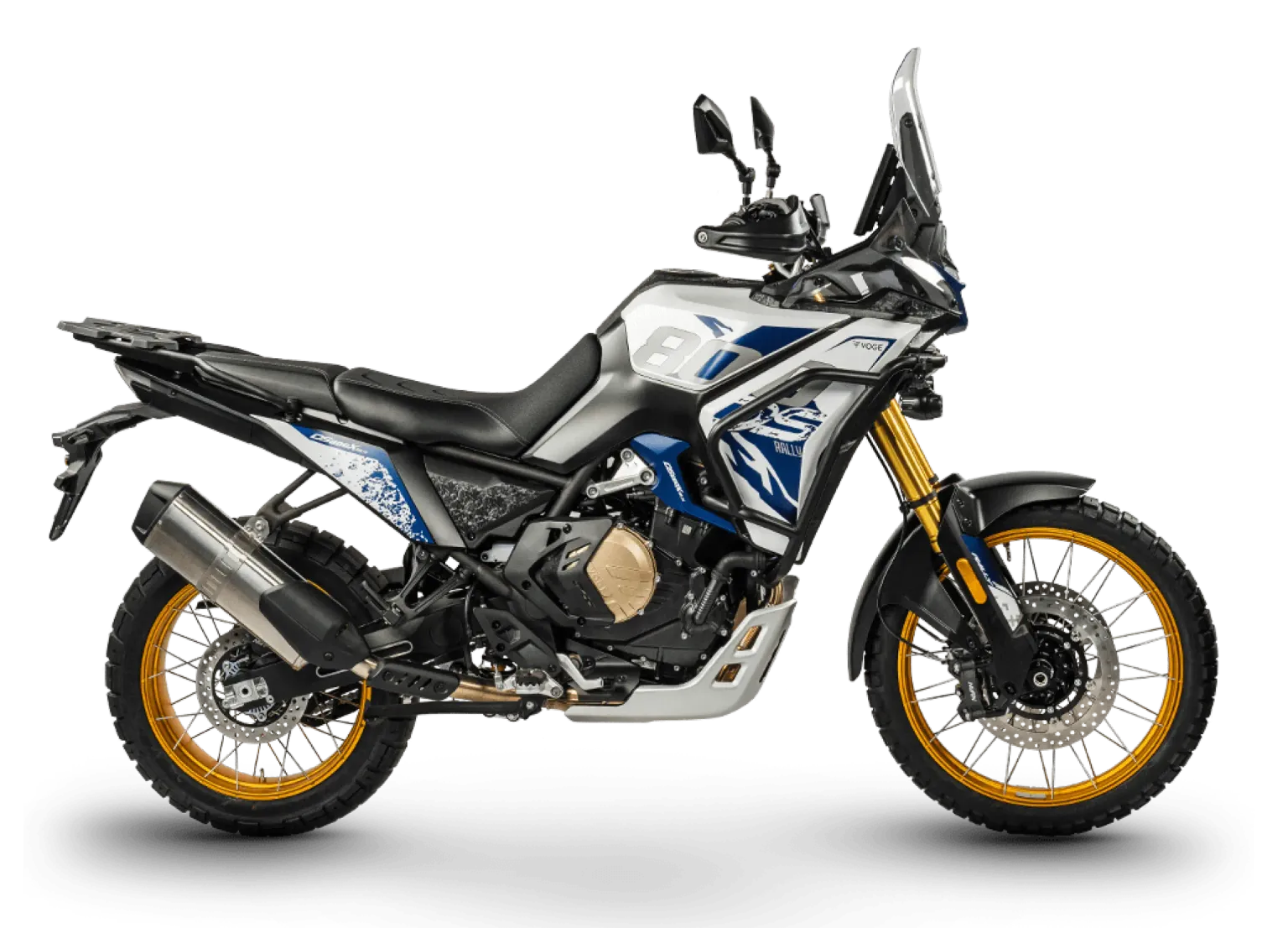 DS800X RALLY con Maletas BLANCA