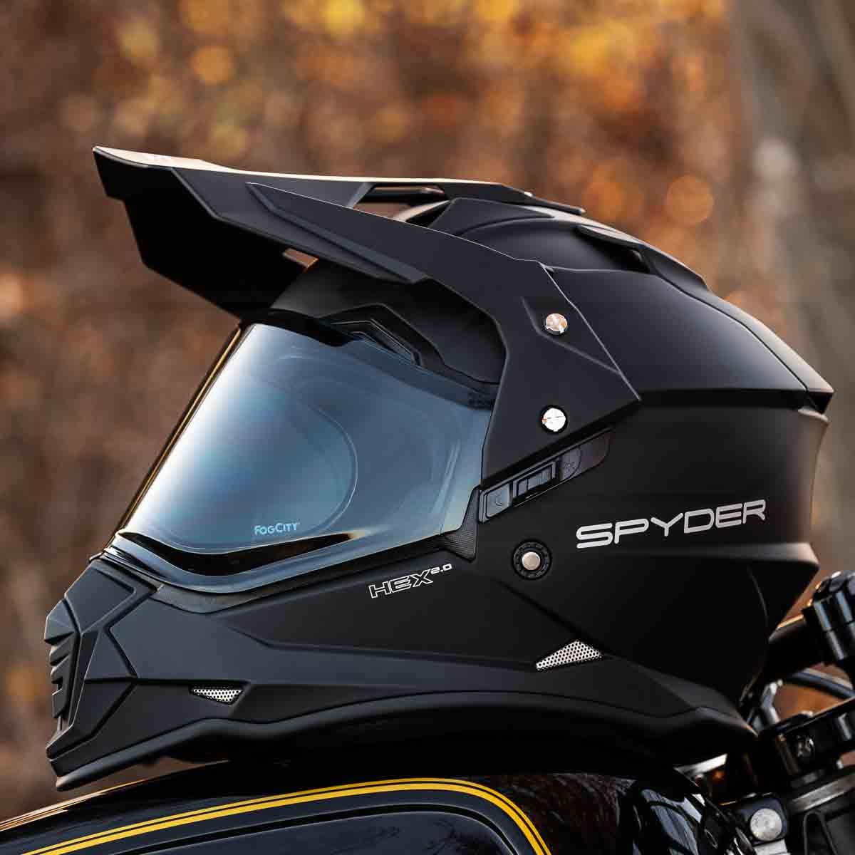 Lamina fogcity easy enduro anti empañamiento para casco moto universal