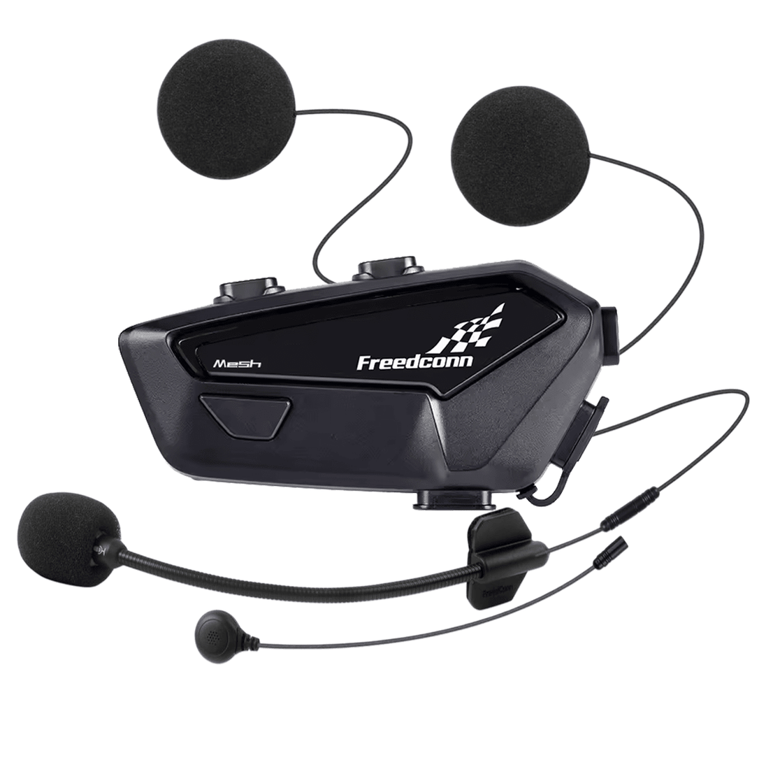 Manos libres freedconn FX pro para casco moto IP67 intercomunicador mesh 6 vías