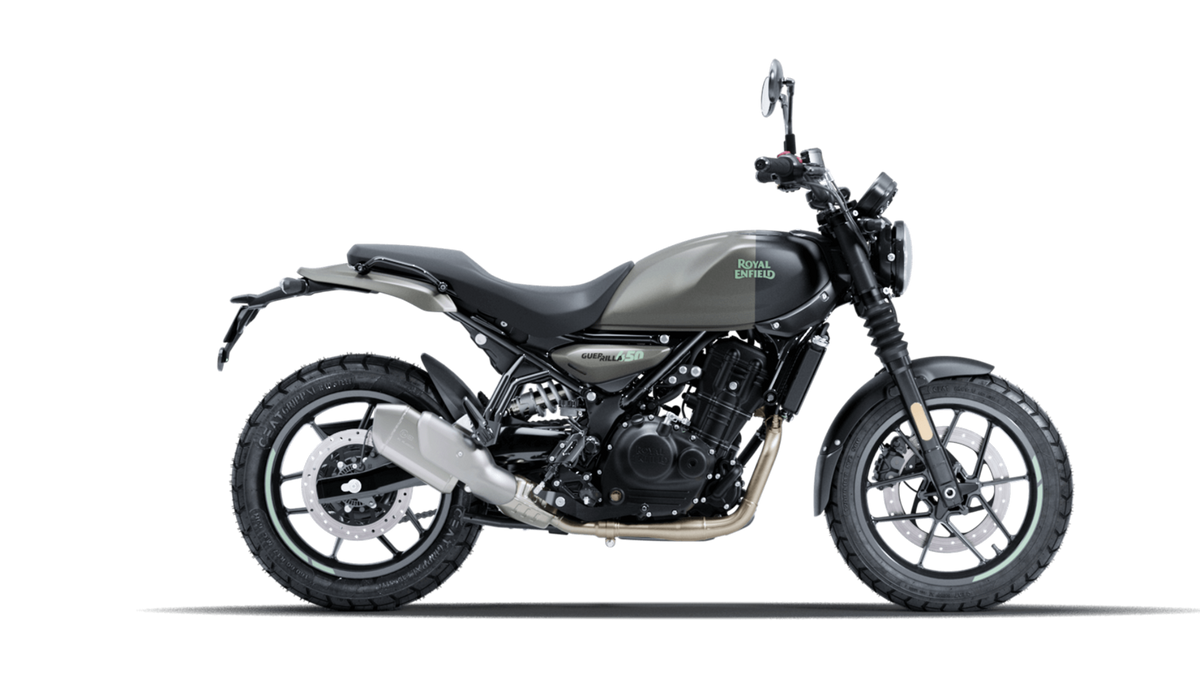 Royal Enfield GRR 450 Verde/Negro
