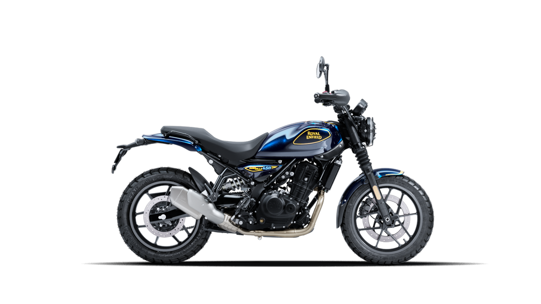Royal Enfield GRR 450 Azul Twilight