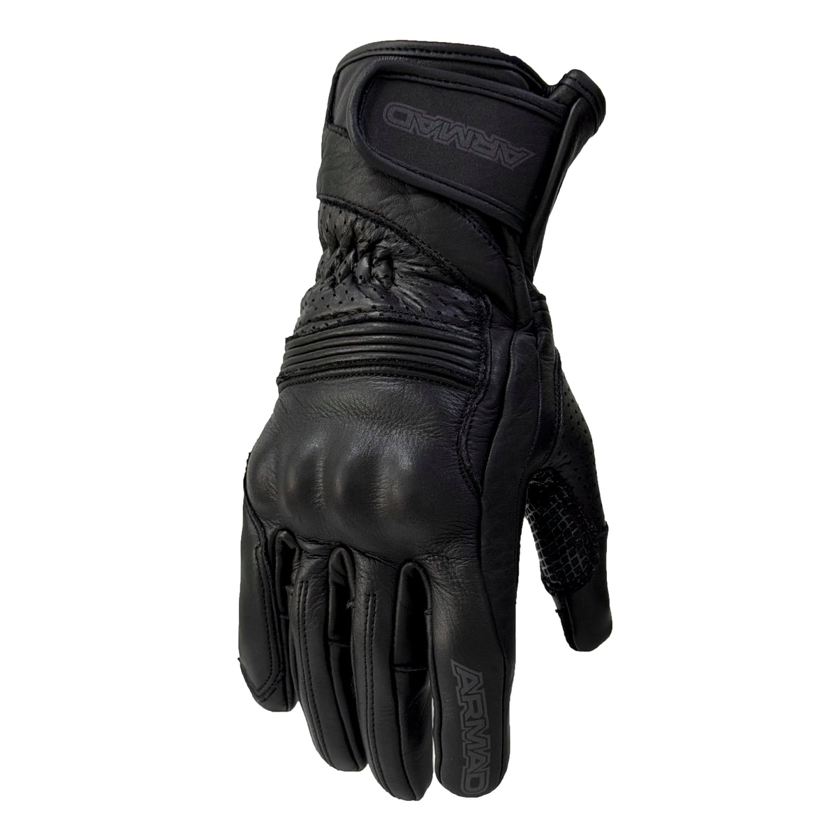 Guantes para moto armad gear aero1 cuero largos touch