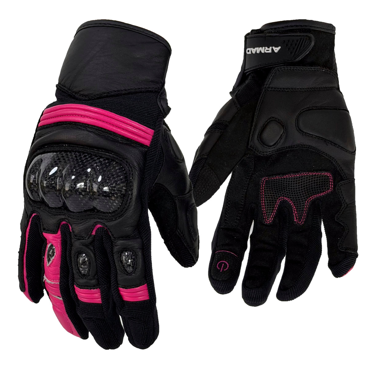 Guantes Para Moto Armad Gear Lilly fc mujerTouch Protecciones