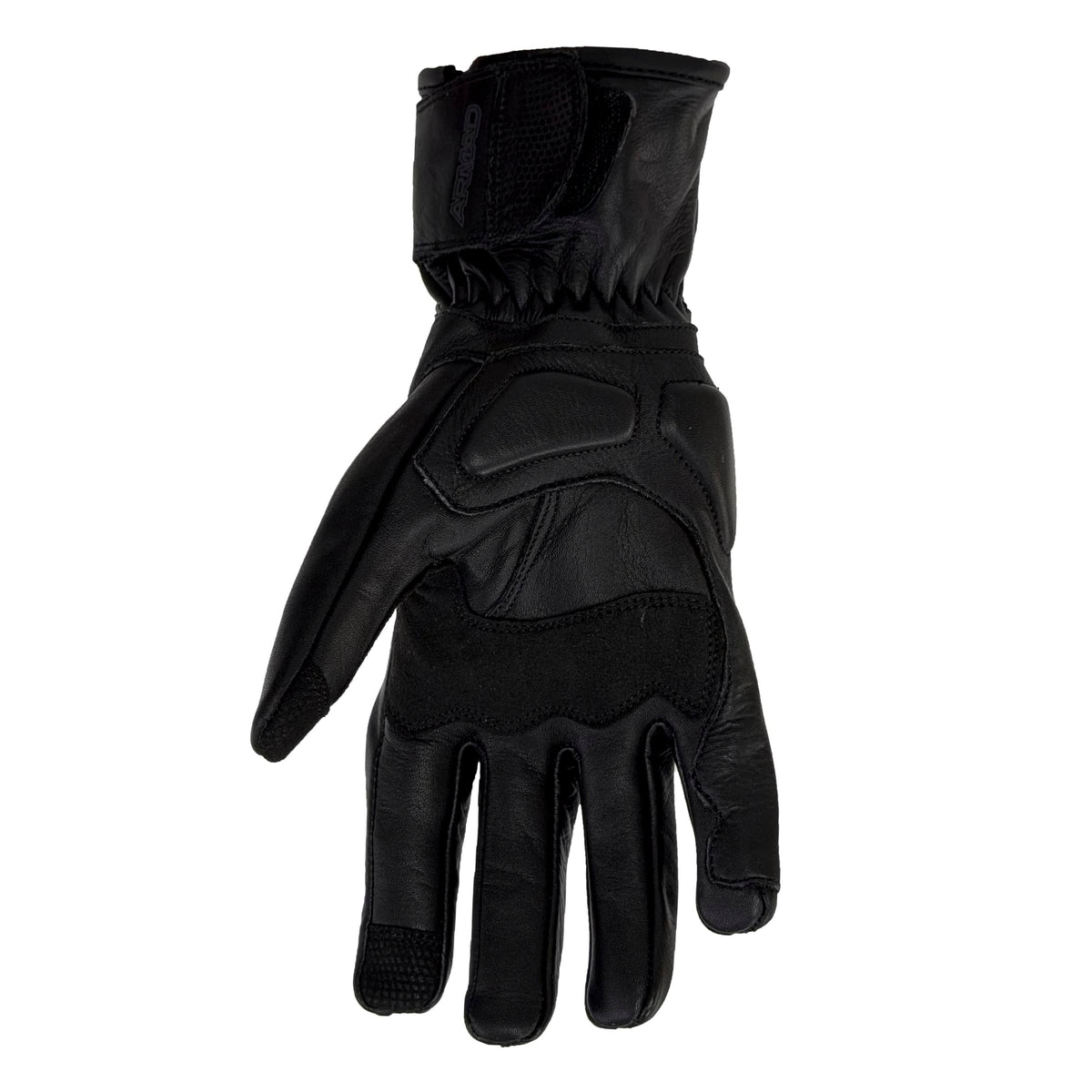 Guantes para moto armad gear elisa cuero para mujer touch