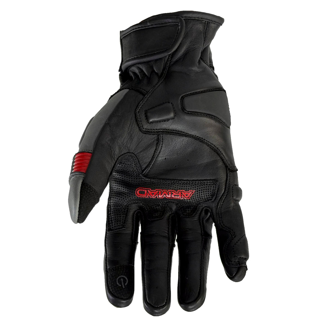 Guantes Para Moto Armad Gear Hiver cuero Touch Protecciones