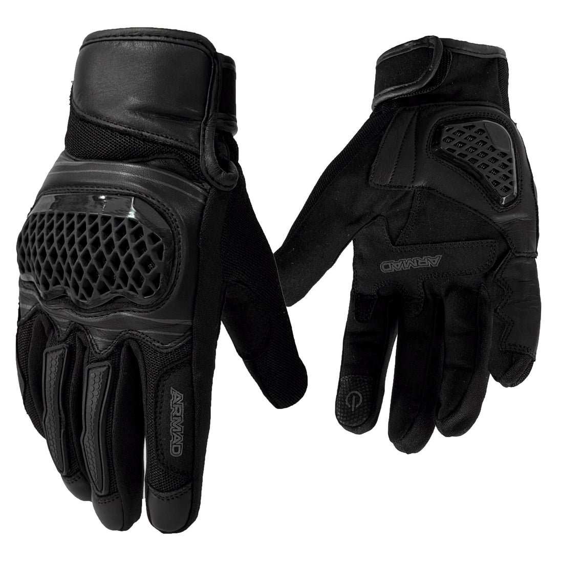 Guantes Para Moto Armad Gear Lace up Touch Protecciones