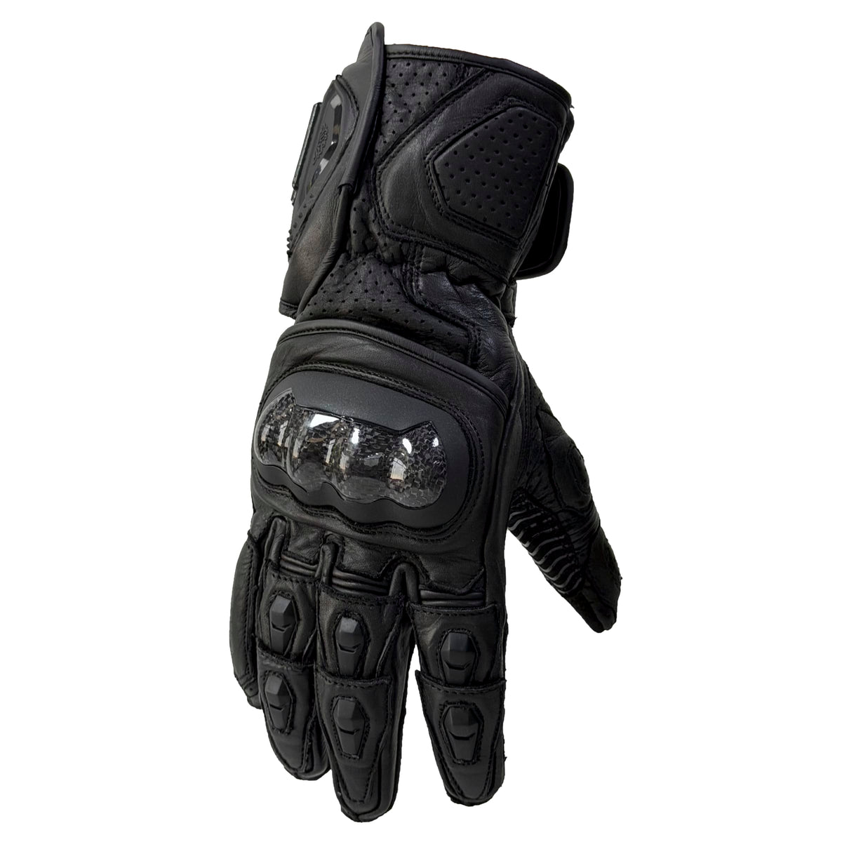 Guantes para moto armad gear range cuero largos