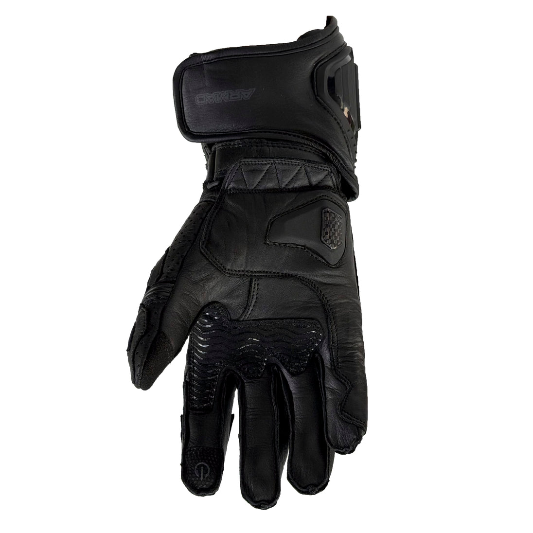 Guantes para moto armad gear range cuero largos