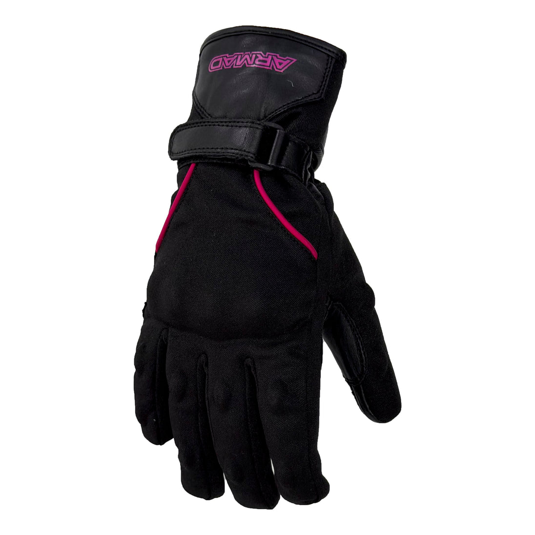 Guantes Moto Armad Gear Reya Lady mujer Touch Cuero Invierno