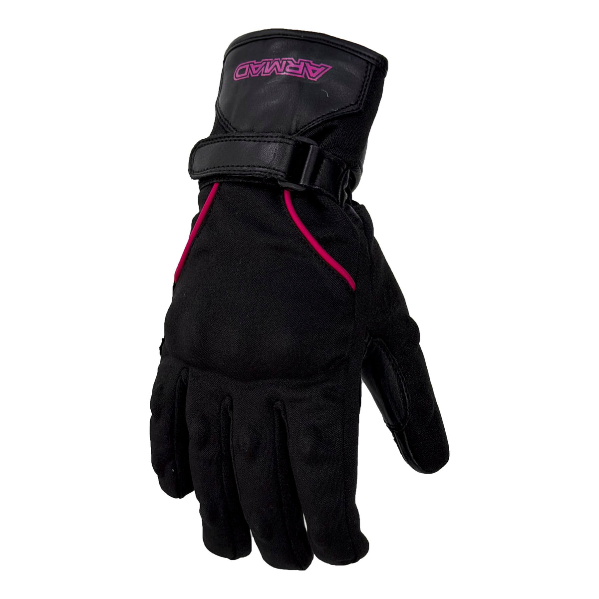 Guantes Moto Armad Gear Reya Lady mujer Touch Cuero Invierno
