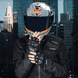Guantes para moto rs spurtt rs15 sin dedos con protecciones