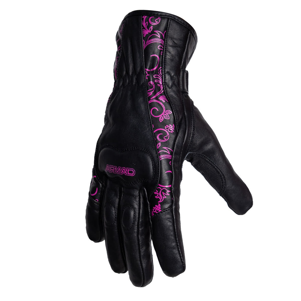Guantes Para Moto Armad Gear Belen Mujer Cuero Thinsulate 3m