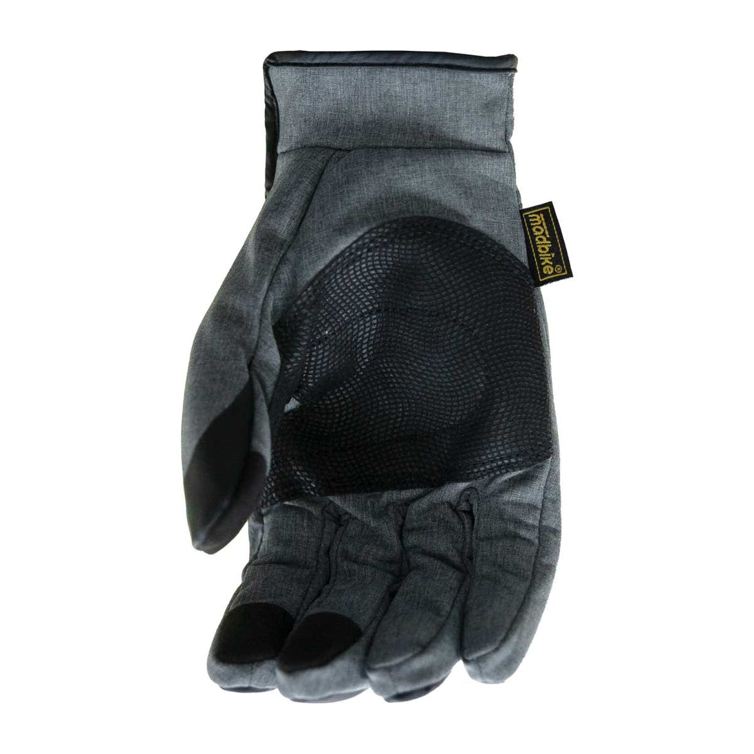 Guantes para moto madbike city protecciones touch gris