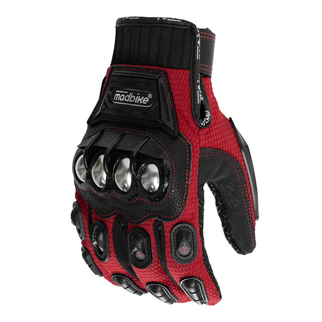 GUANTES MOTO MADBIKE MAD10B CON PROTECCIONES TJ