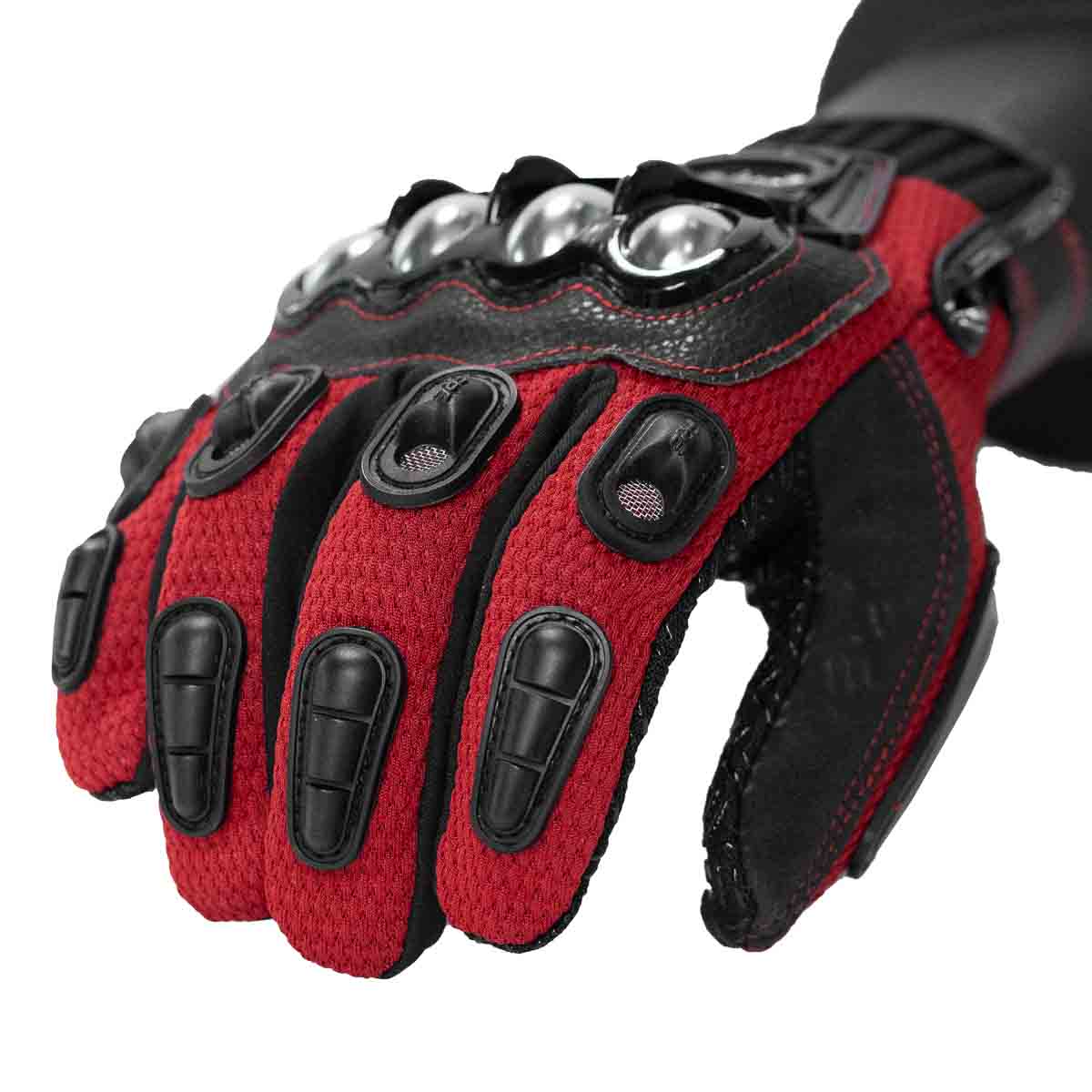 GUANTES MOTO MADBIKE MAD10B CON PROTECCIONES TJ
