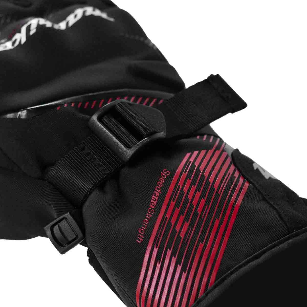 Guantes para moto largos madbike mad65 con protecciones touch invierno rj