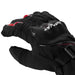 Guantes para moto largos madbike mad65 con protecciones touch invierno rj