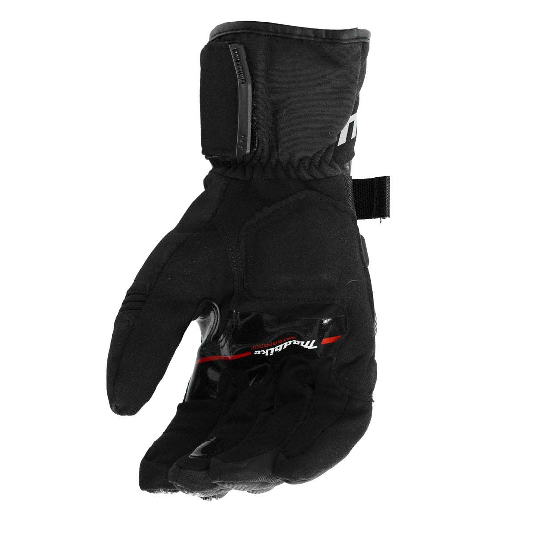 Guantes para moto largos madbike mad65 con protecciones touch invierno rj