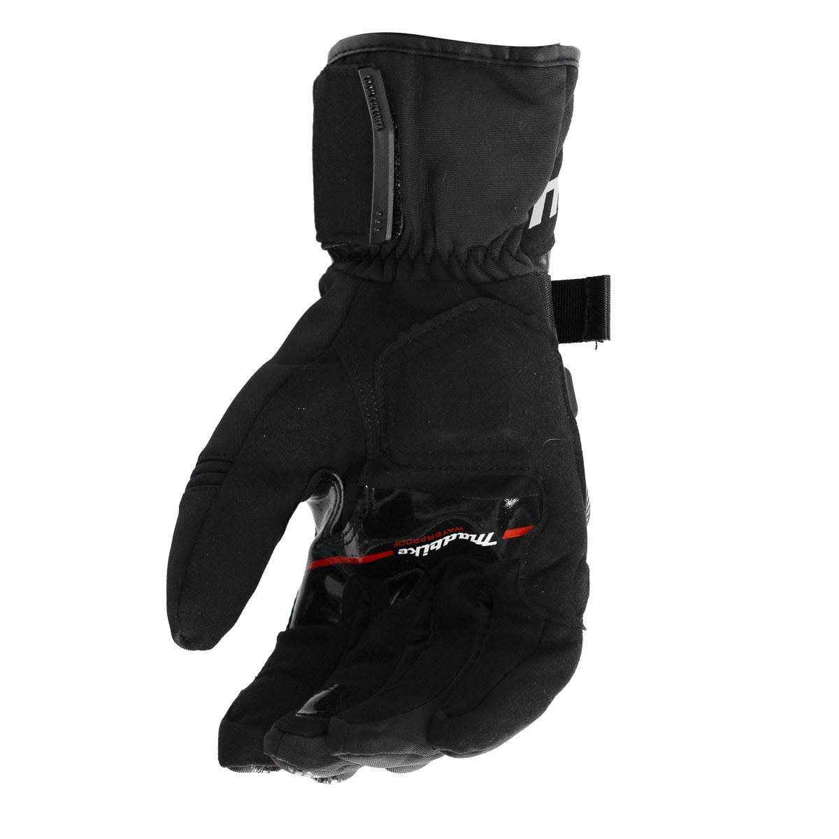 Guantes para moto largos madbike mad65 con protecciones touch invierno rj