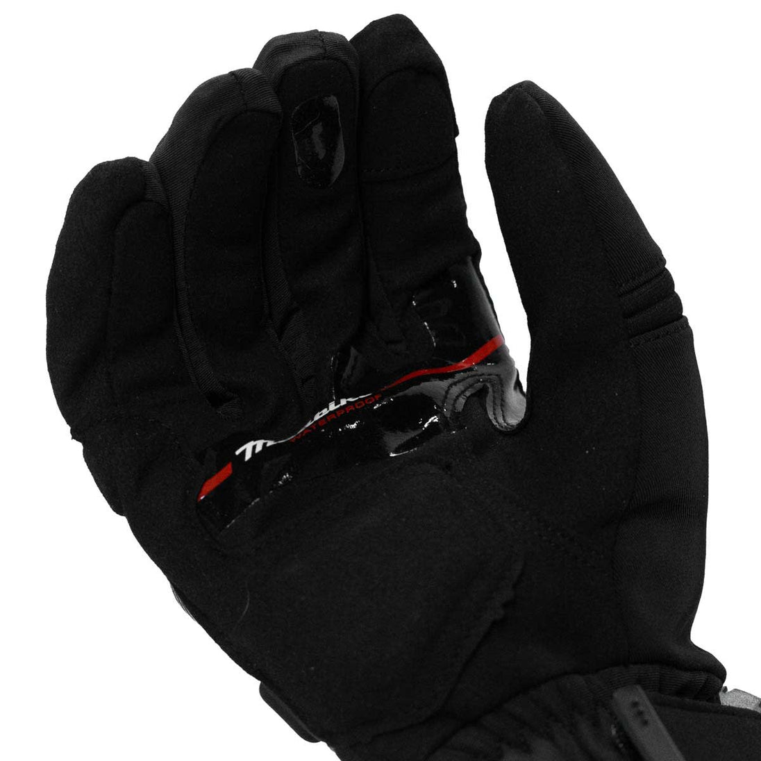 Guantes para moto largos madbike mad65 con protecciones touch invierno rj