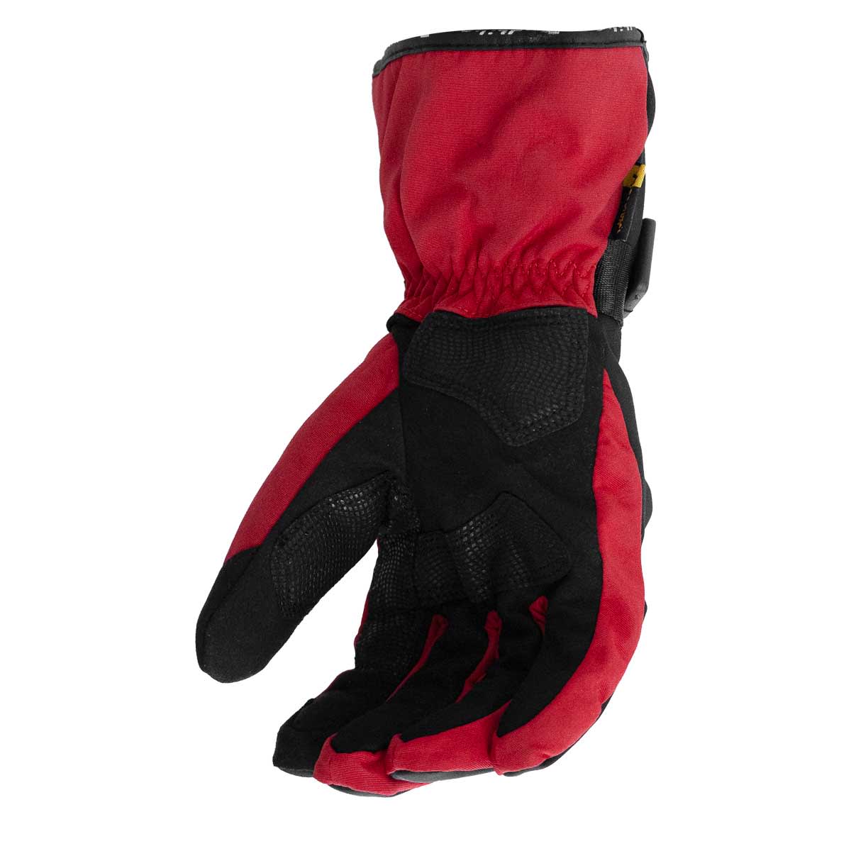 Guantes para moto largos madbike mad68 con protecciones touch invierno rj