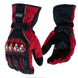 Guantes para moto largos madbike mad15s con protecciones touch invierno rj