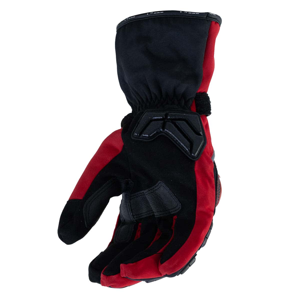 Guantes para moto largos madbike mad15s con protecciones touch invierno rj
