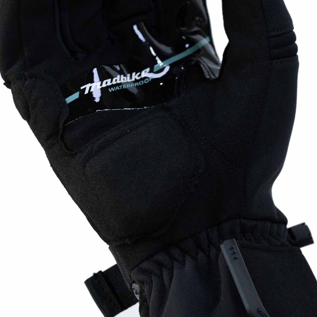 Guantes para moto largos madbike mad65 mujer con protecciones touch invierno tq