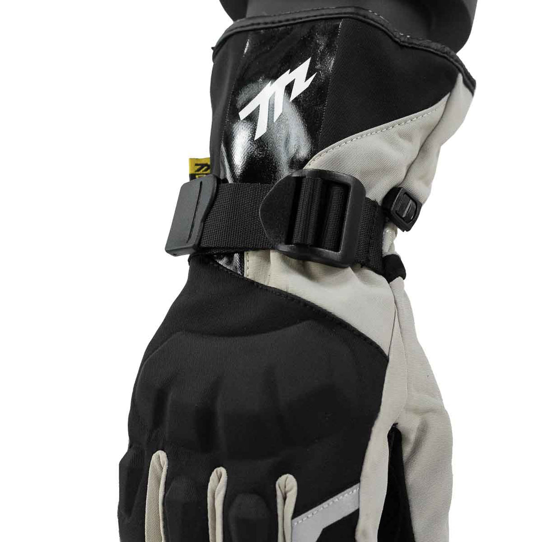 Guantes para moto largos madbike mad68 con protecciones touch invierno bg